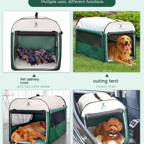 Dog Kennel Warm Large House Winter Cage Indoor Outdoor