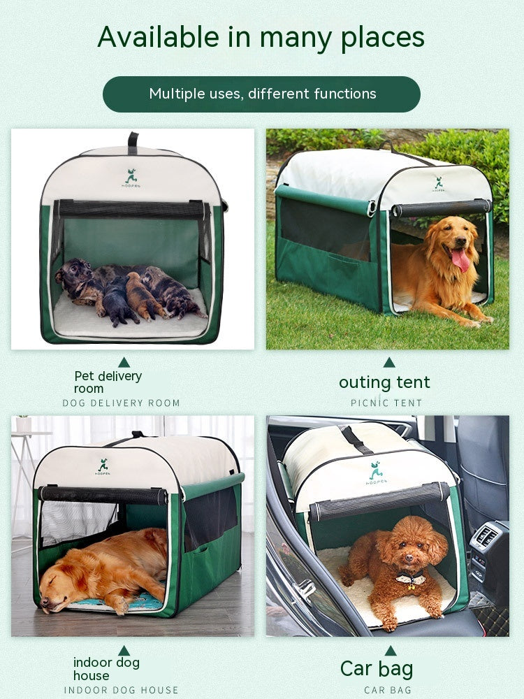 Dog Kennel Warm Large House Winter Cage Indoor Outdoor