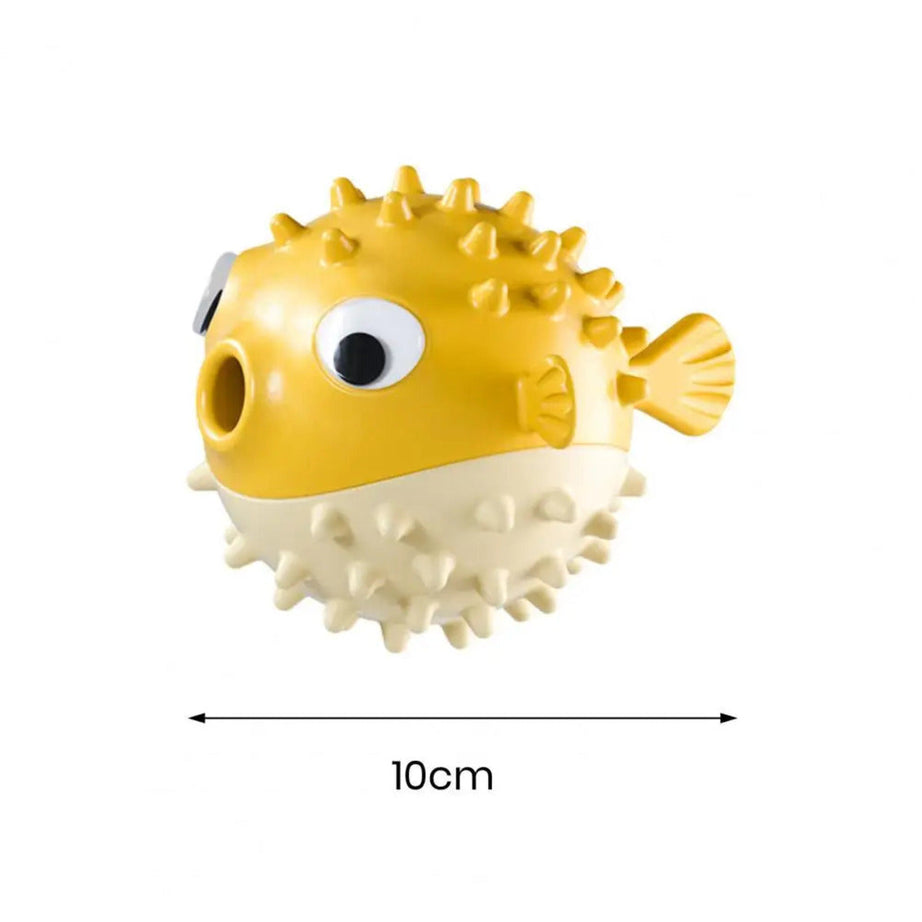 Dog Chew Toys Squeaky For Aggressive Chewers Tough Durable Fish