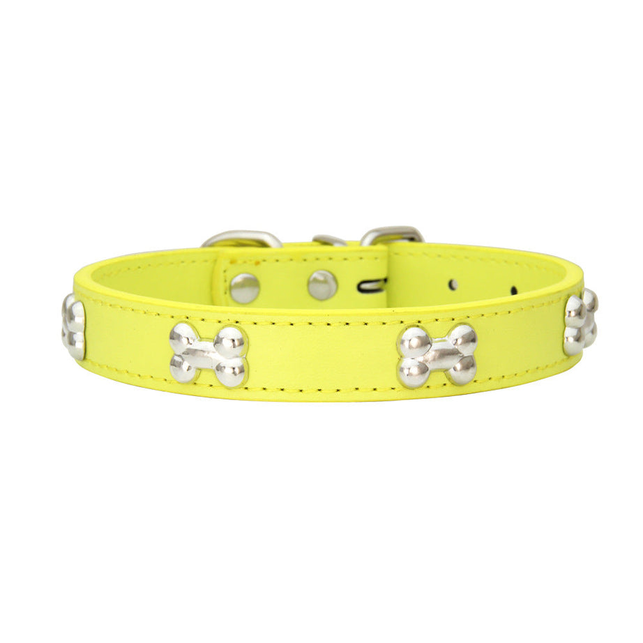 New Product Pet Supplies Collar Pu Leather Dog Leash Accessories
