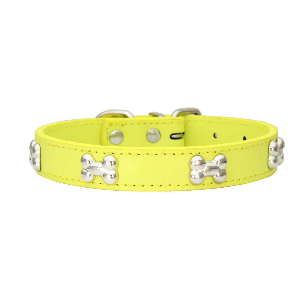 New Product Pet Supplies Collar Pu Leather Dog Leash Accessories