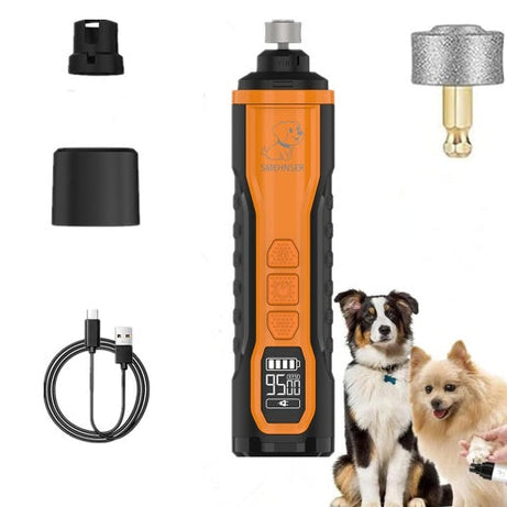 Pet Nail Grinder Cat And Dog Clipper With USB Charging