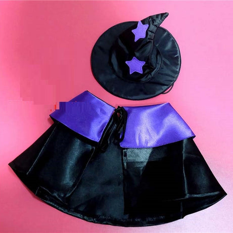 Pet Halloween Wizard Dressup Decoration Set