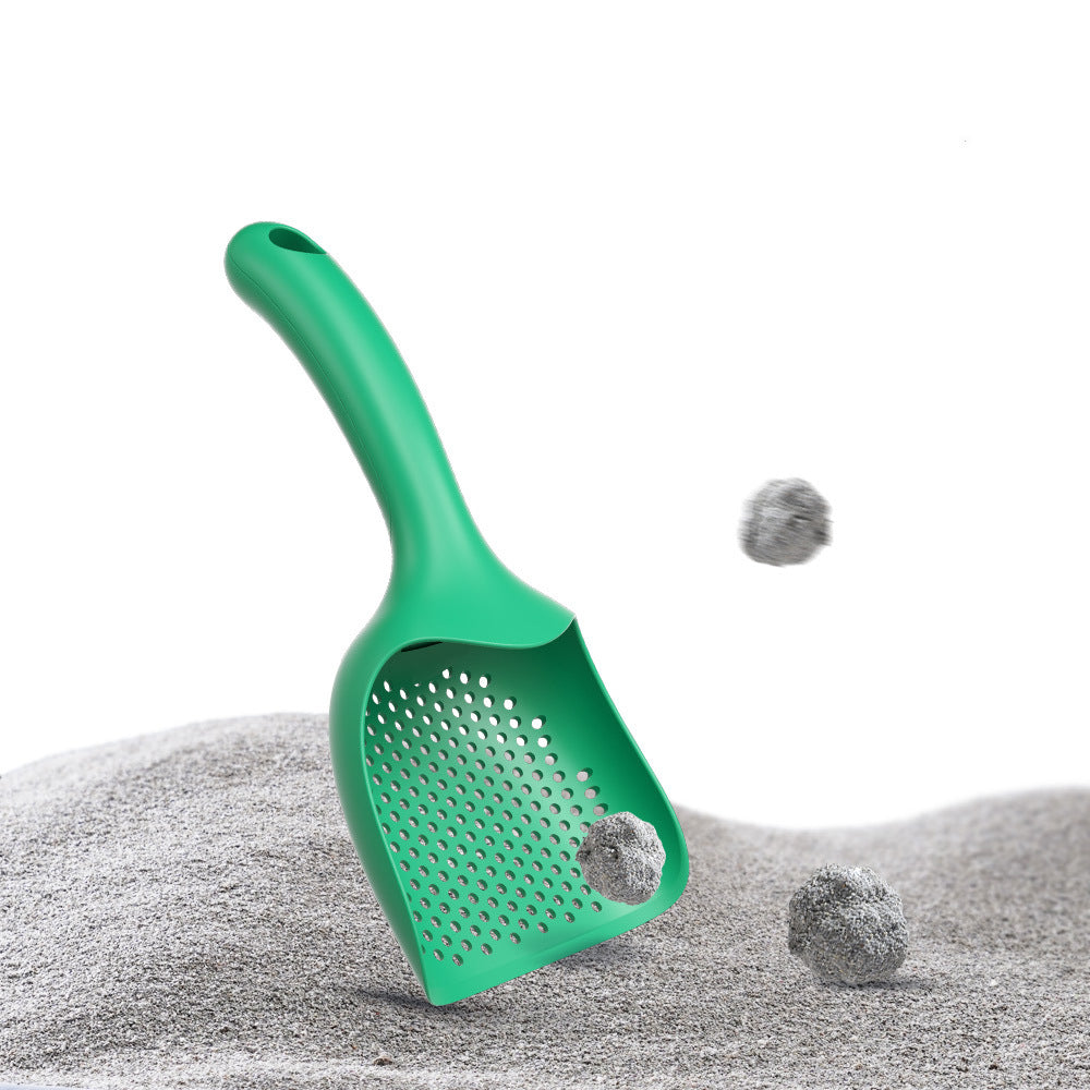 Pet Litter Scoop Plastic Cat Care Sand Waste Shovel Hollow Style
