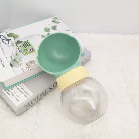 Dog Water Bottle Portable Travel Pet Drinker Leak Proof Bowl Food