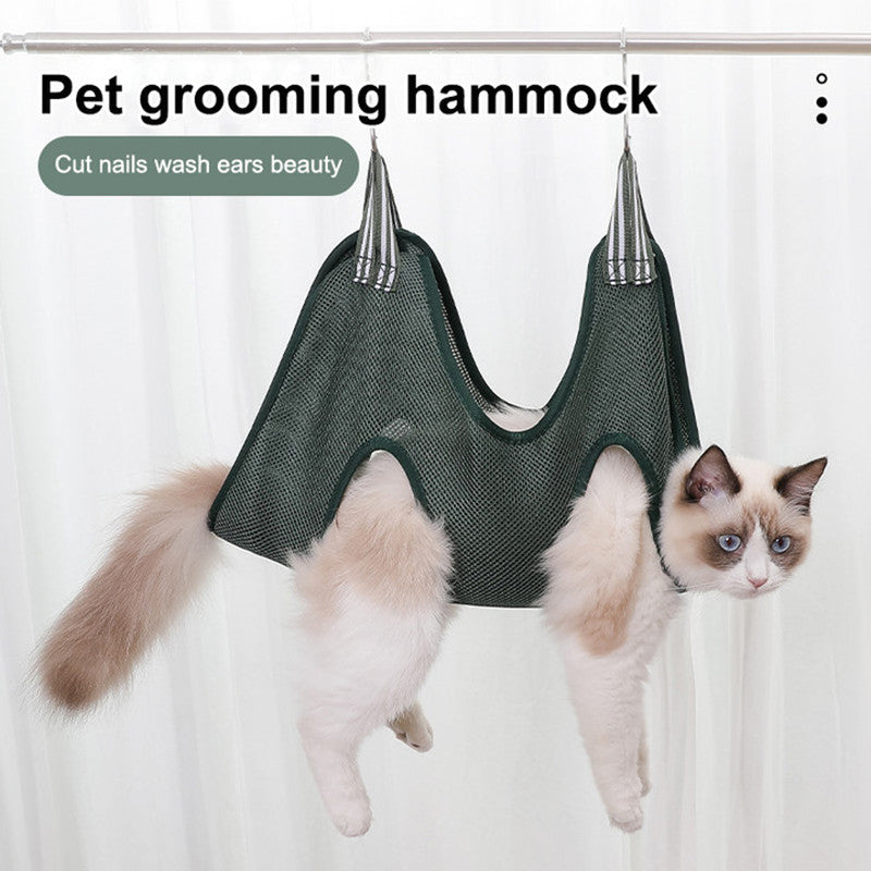 Pet Grooming Hammock Harness For Cats And Dogs Cat Sling
