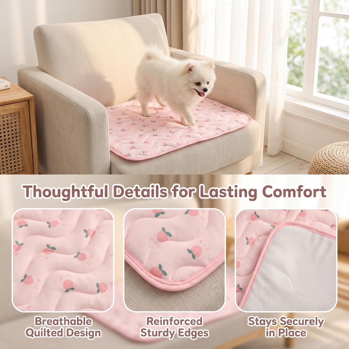 Self-cooling Pet Mat For Dogs Cats Foldable Summer Cooling Pad