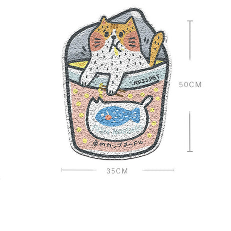 Cat Litter Prevention Box Foot Pad