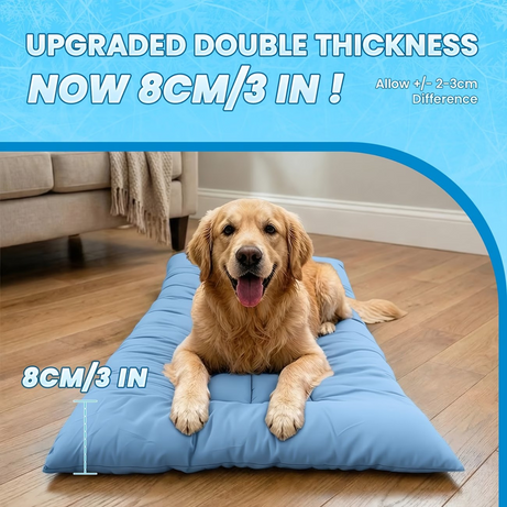 Extra-large Summer Cooling Mat Dog Sofa Bed Ultra-soft 8
