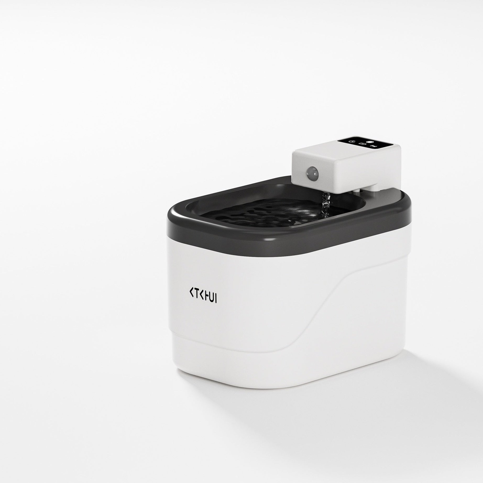 Cat Water Fountain With Smart Motion-sensing Dispensing And Quiet