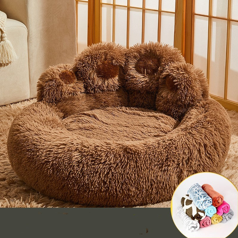Kennel Warm Medium Large Dog Corgi Golden Retriever Bed