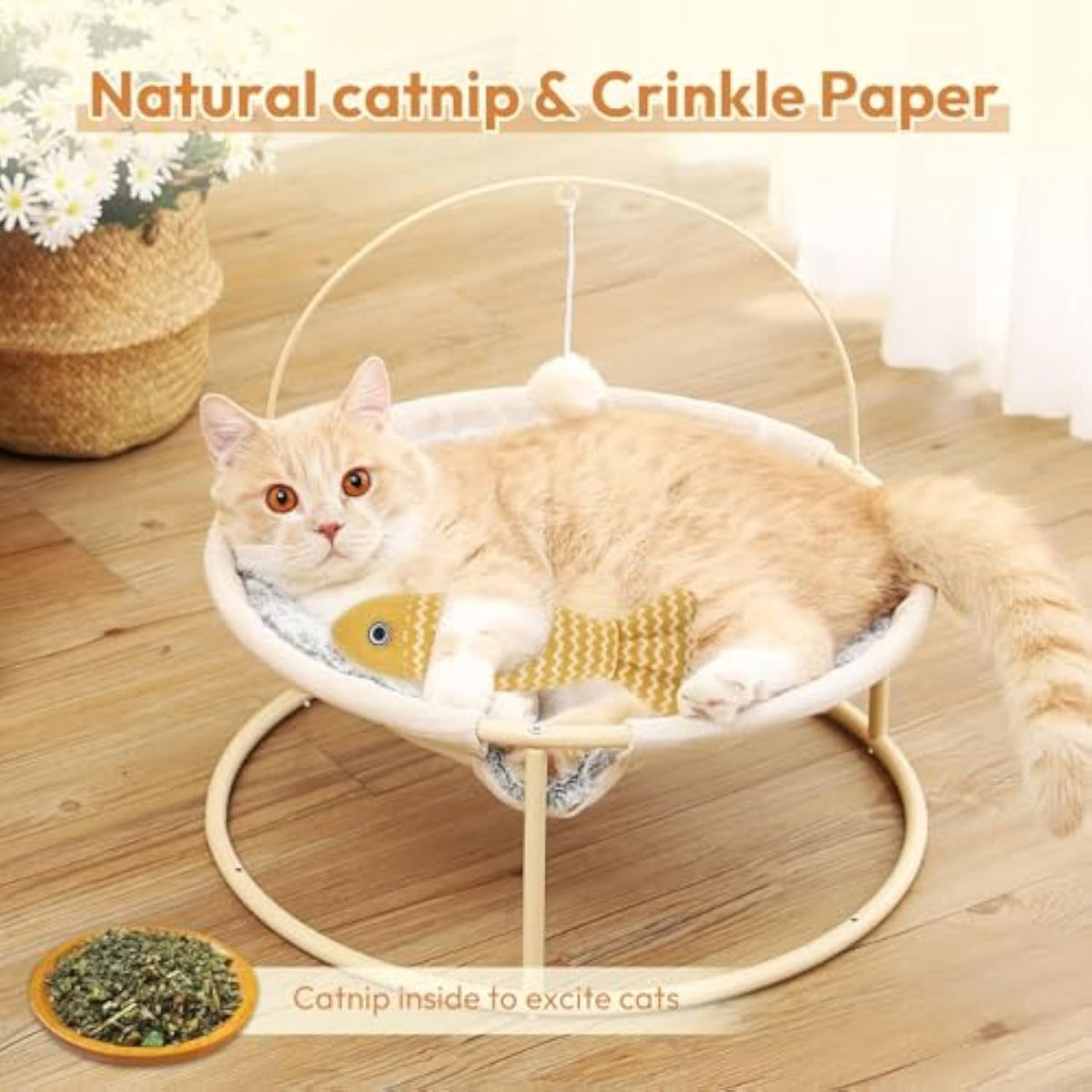 3 Pcs Catnip Toys Fish Cat Self Play For Indoor Cats And Kitten Toy