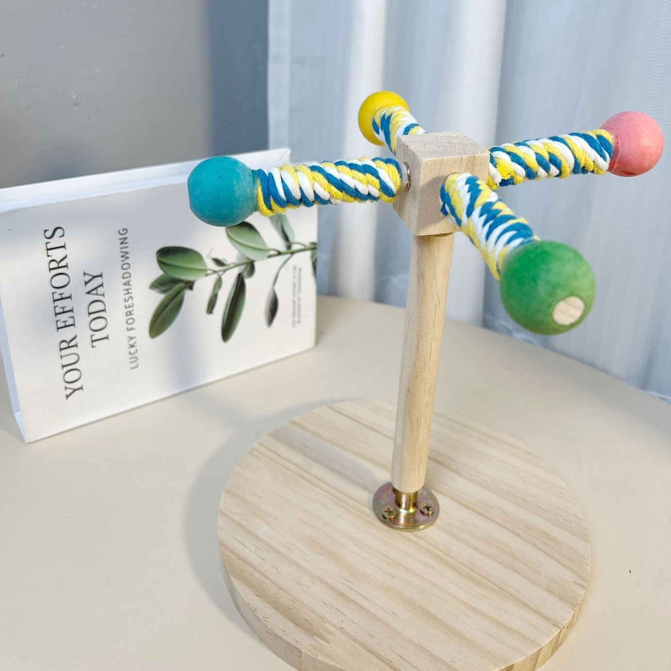 Parrot Spinning Windmill Amusement And Self-entertainment Toy