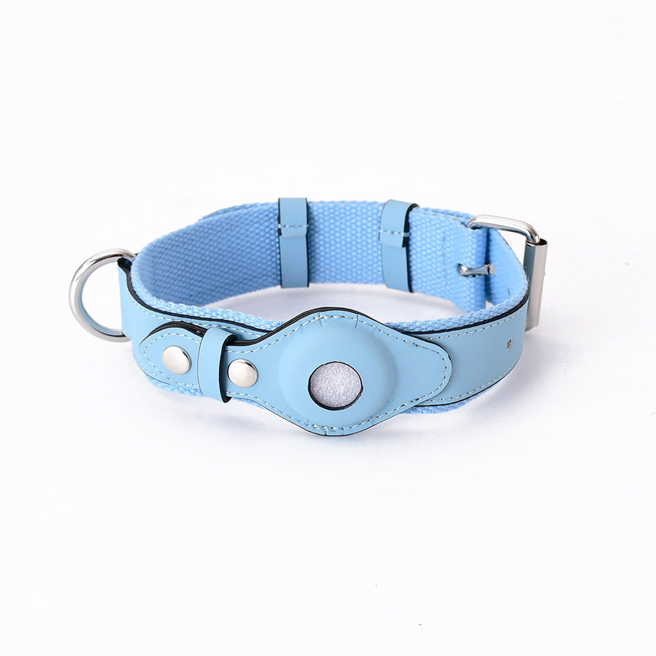 Airtag Pet Collar Tracker Protective Cover Leather