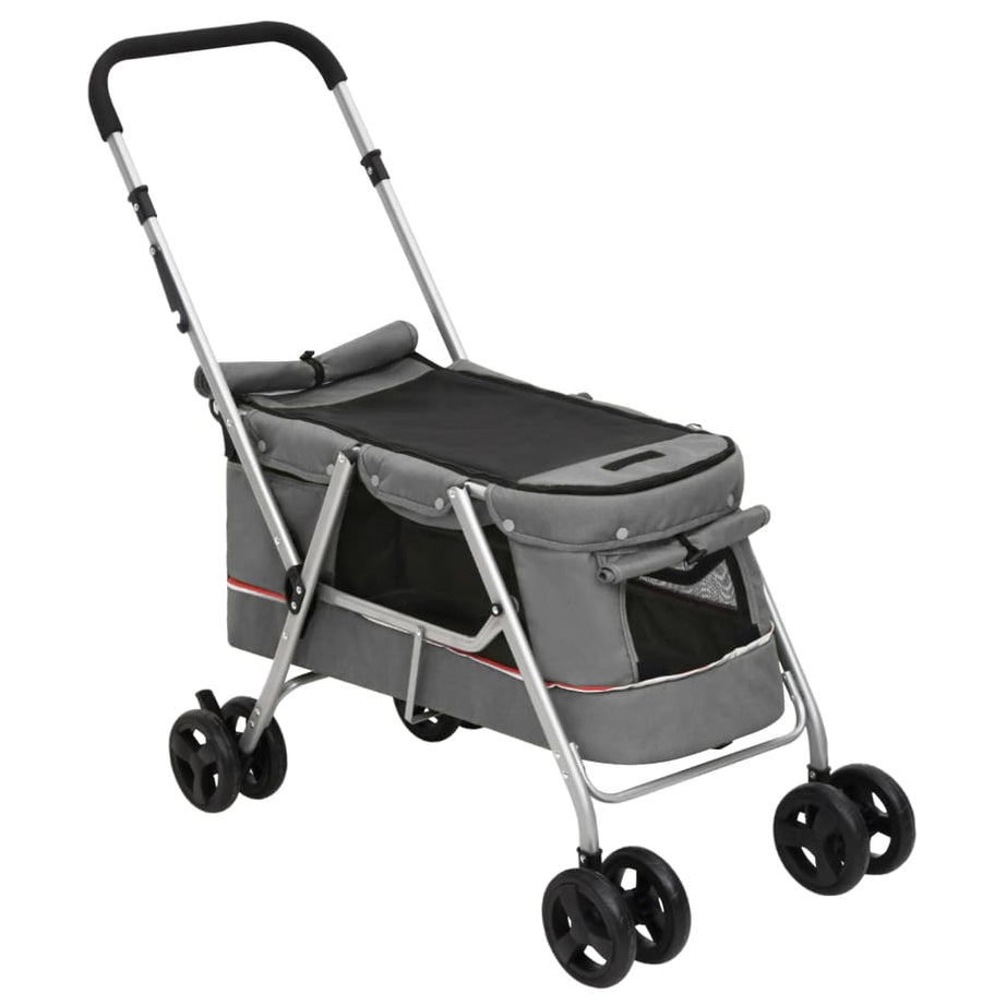 Foldable Dog Stroller 100x Linen Fabric