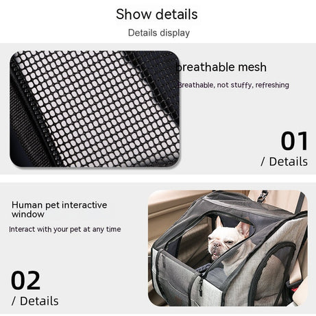 Pet Car Supplies Dog Cage Nest Go Out Portable