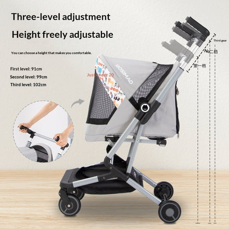 Ultra-lightweight Pet Stroller For Cats And Dogs All-in-one