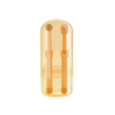 360 Angle Dog Toothbrush With Tongue Cleaning Brush Silicone Pet