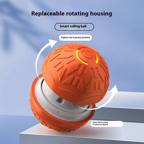 Pets Electric Jumping Ball Automatic Dog-teasing Luminous Pet