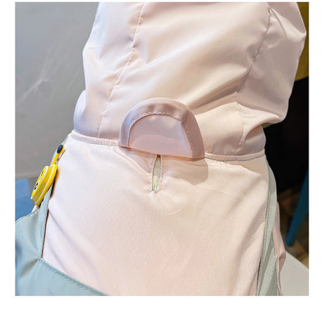 Four Foot Waterproof Full Bag Small And Medium-sized Dog Raincoat
