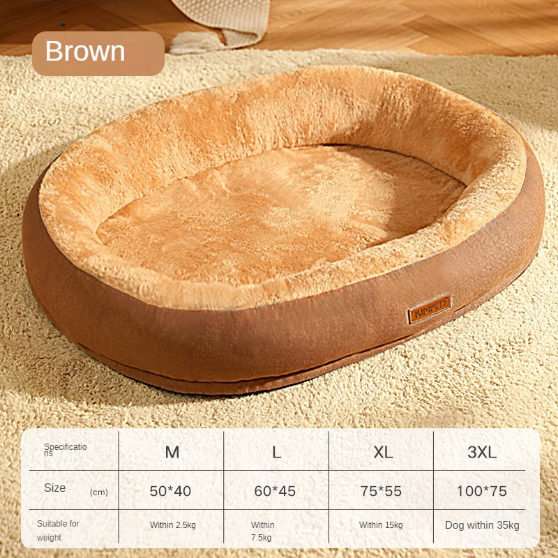 Removable And Washable Dog Bed Warm Cat For Sleeping