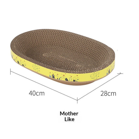 Lint-free Corrugated Cardboard Cat Scratching Post In A Bowl Shape