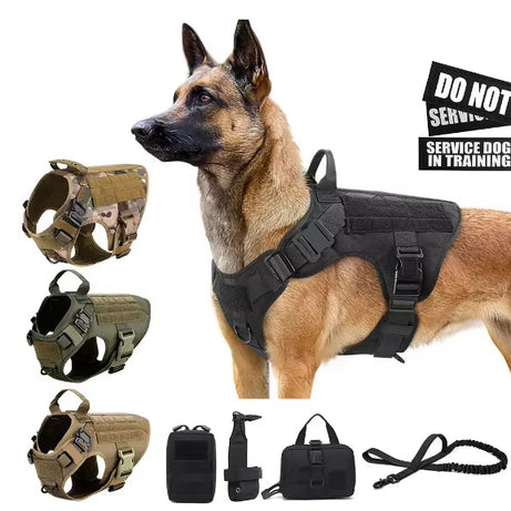Pet Harness Luxury Dog Leash Set Chest Nylon Camouflage
