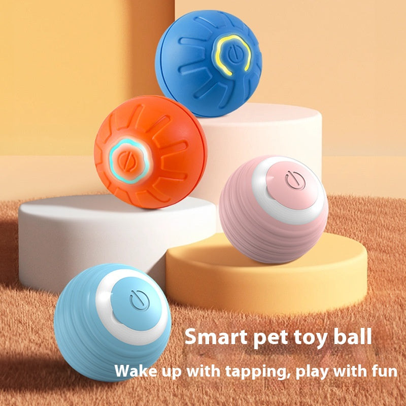 Smart Dog Toy Ball Electronic Interactive Pet Moving USB Automatic