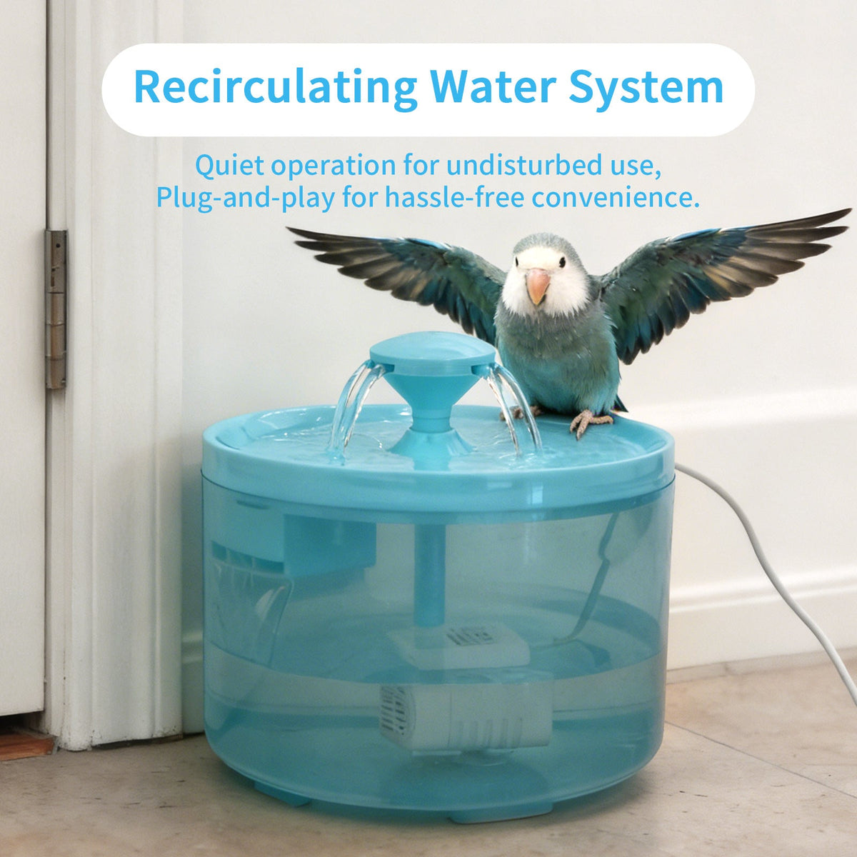 Automatic Pet Water Fountain Circulating Drinking Dispenser