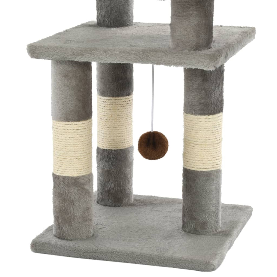 Cat Scratching Post With Sisal Columns 65 Cm