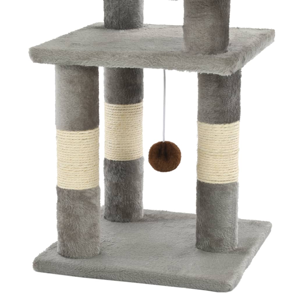 Cat Scratching Post With Sisal Columns 65 Cm