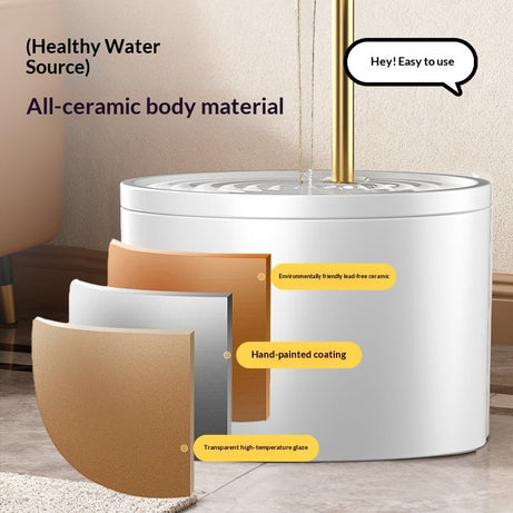 Household Cat Automatic Circulating Water Fountain