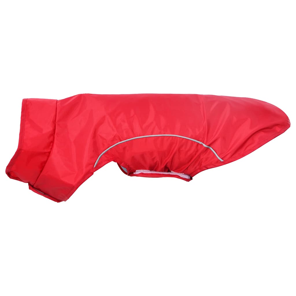 Dog Raincoat With Reflective Stripes Polyester S