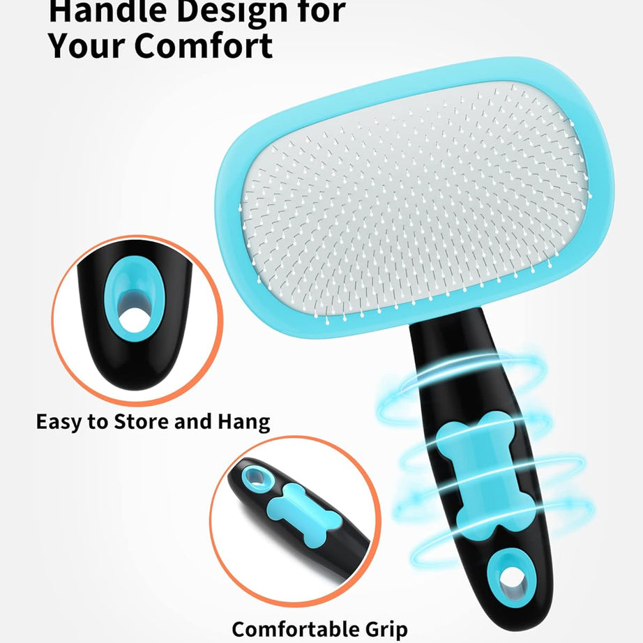 Dog Brush Cat Pet Grooming Shedding Tools