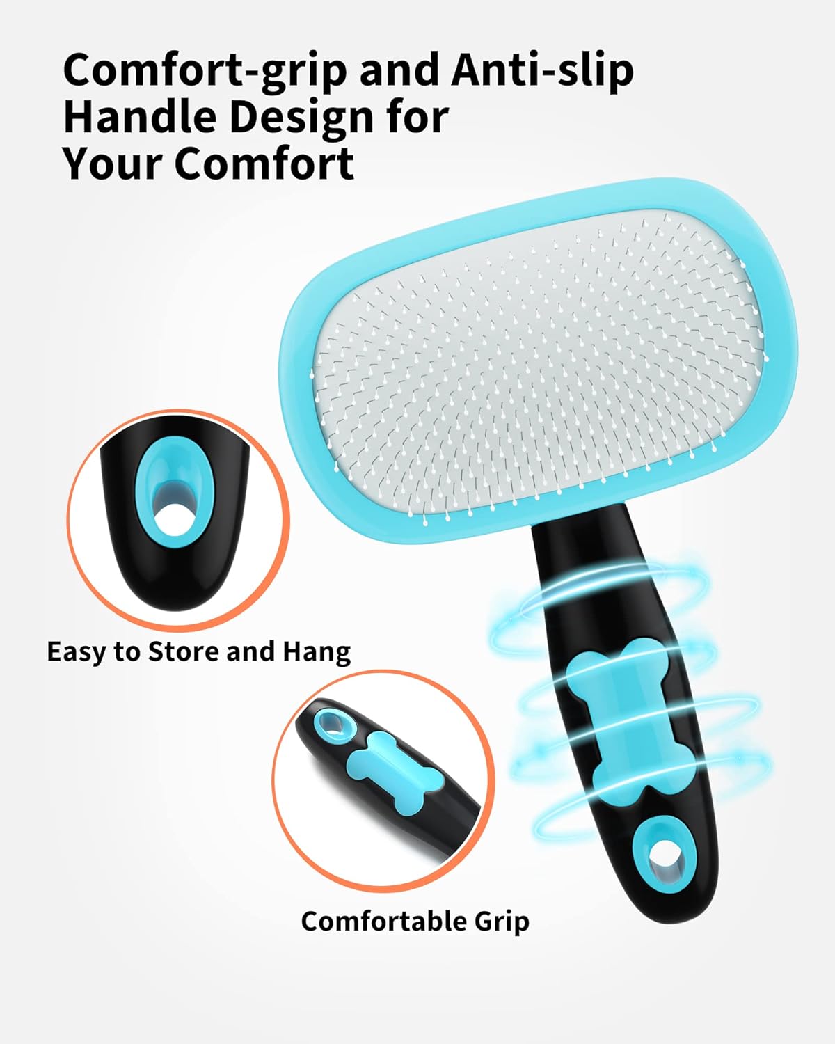Dog Brush Cat Pet Grooming Shedding Tools