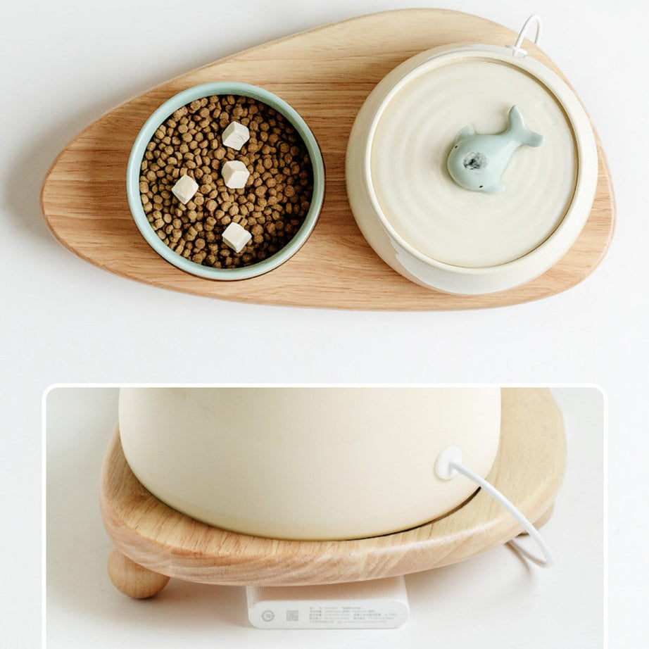 Cat Ceramic Automatic Circulating Filter Water Dispenser Drinking