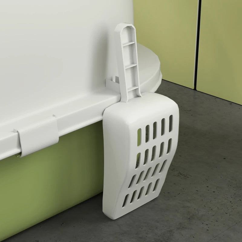 Covered Cat Litter Box With Lid Scoop Deodorizing Bags For Odor