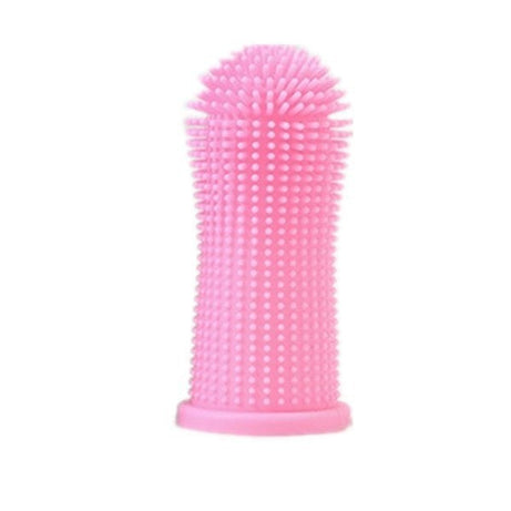 360-degree Silicone Finger Toothbrush For Pets Deep