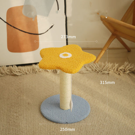 Kitten Cat Climbing Frame Small Scratching Post Sisal Board