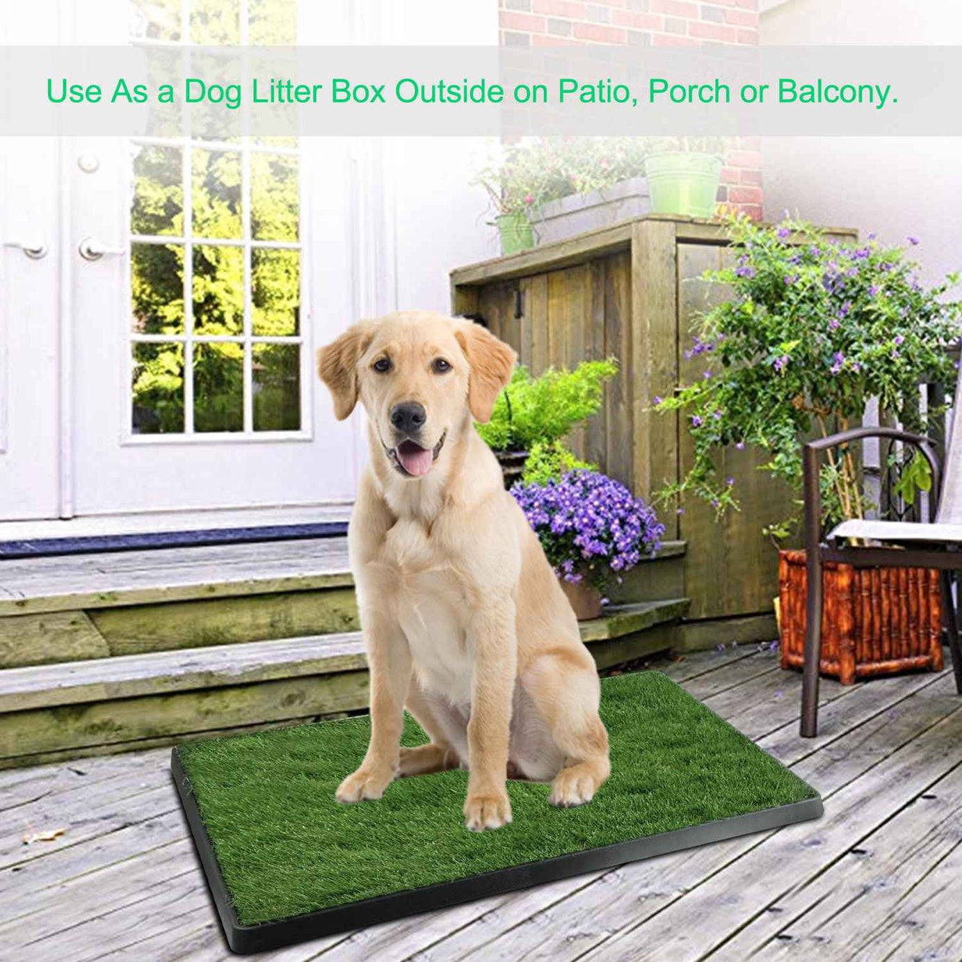 1pc Dog Potty Training Artificial Grass Pad Pet Cat Toilet Trainer