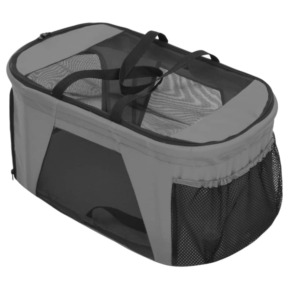 Foldable Dog Stroller For 2 Dogs 83x Oxford Fabric