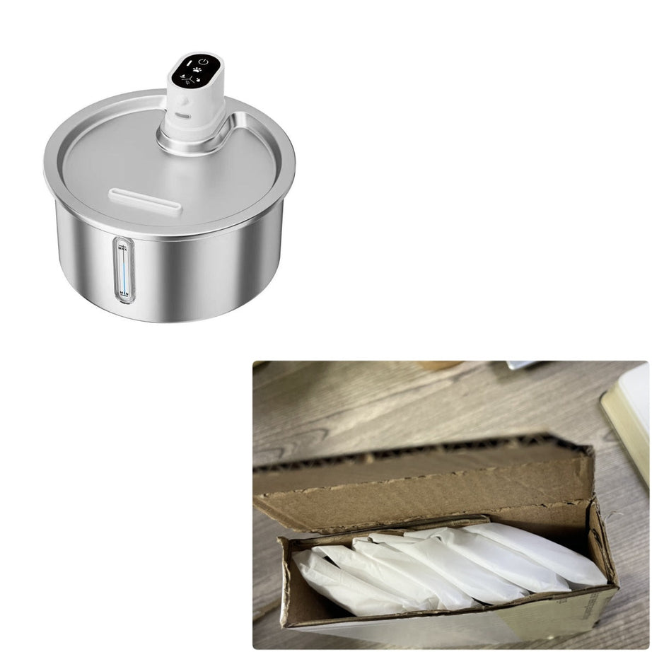 Cat Water Fountain Stainless Steel Constant Temperature Heating