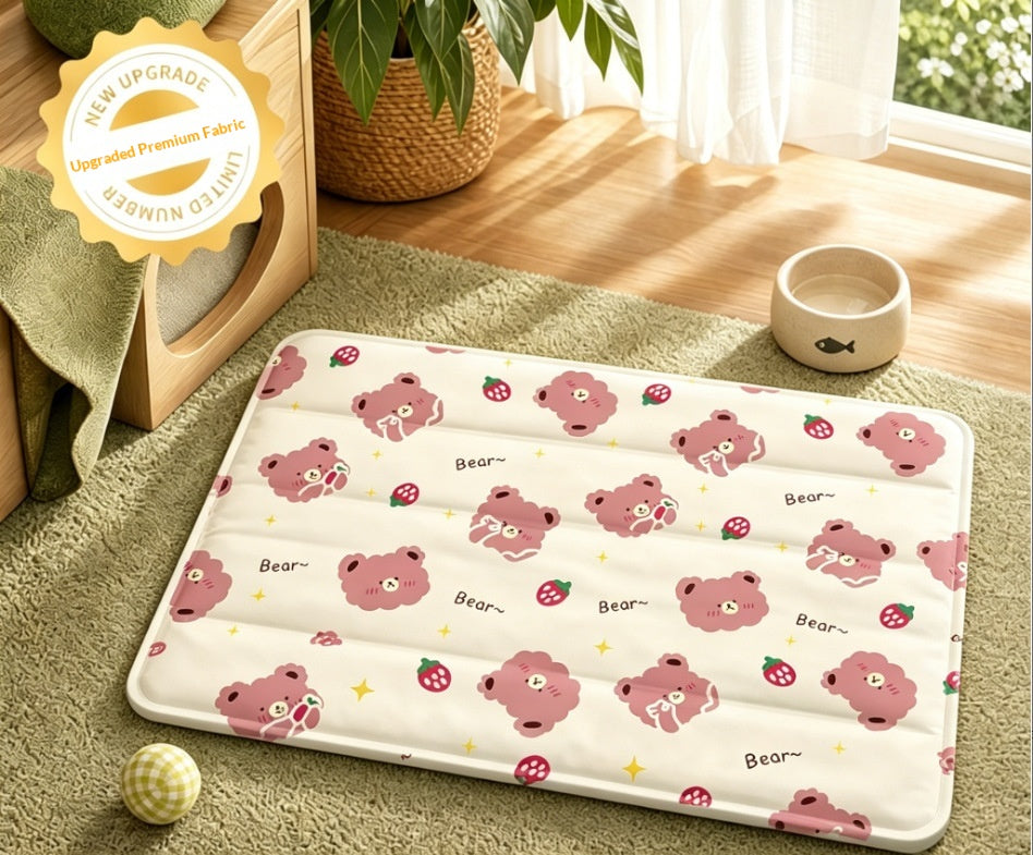 Pet Cooling Mat Dog Summer Cat Bed Sleeping Pad Ice