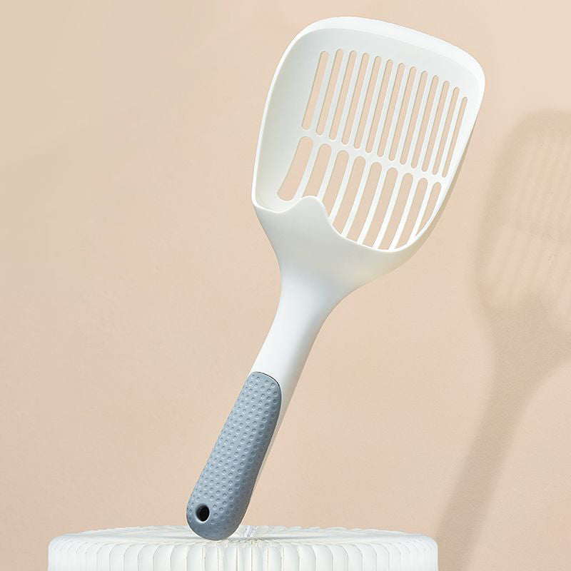 Cat Litter Scoop Plastic Shovel With Base Self Cleaning Kitten
