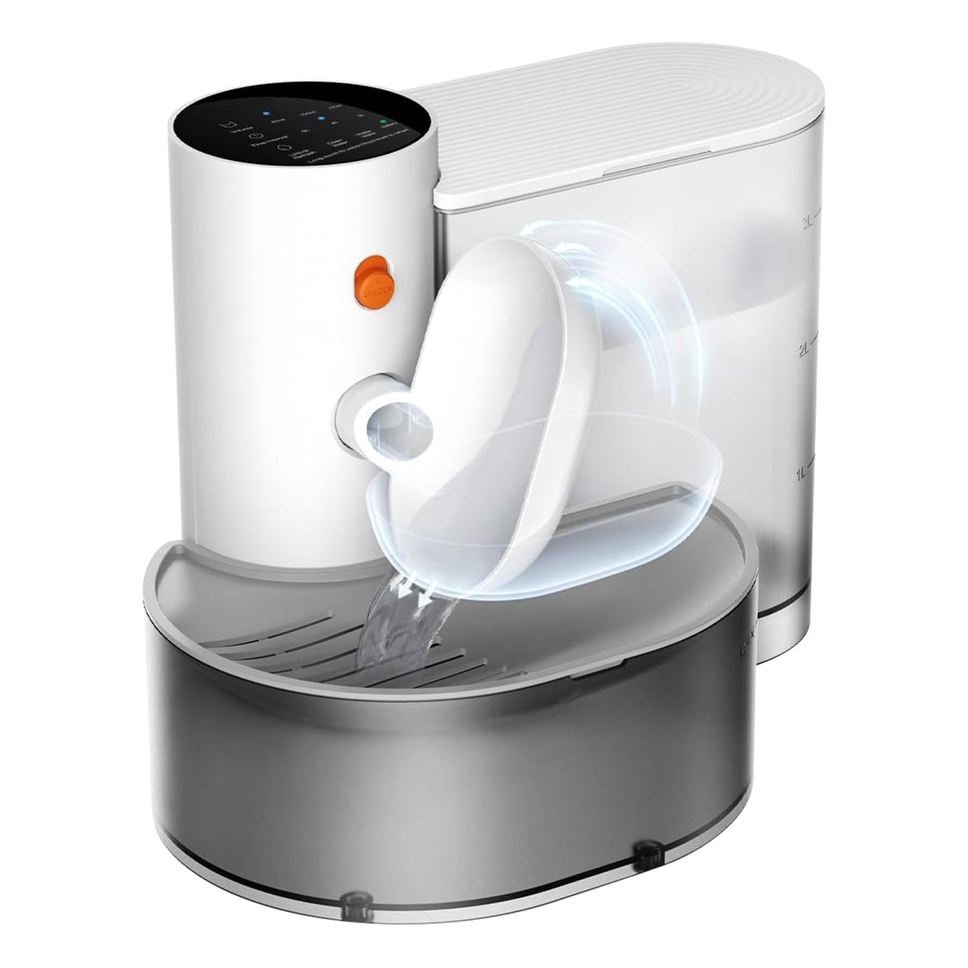 1pc Smart Pet Water Fountain Automatic Cat Dispenser 3l Cordless