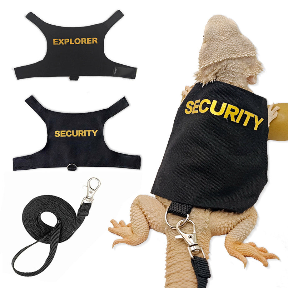 Lizard Leash Reptile Outdoor Chest And Back Harness