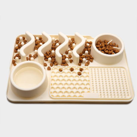 Dog Silicone Licking Pad Pet Mat Smelling Multifunctional Food Bowl