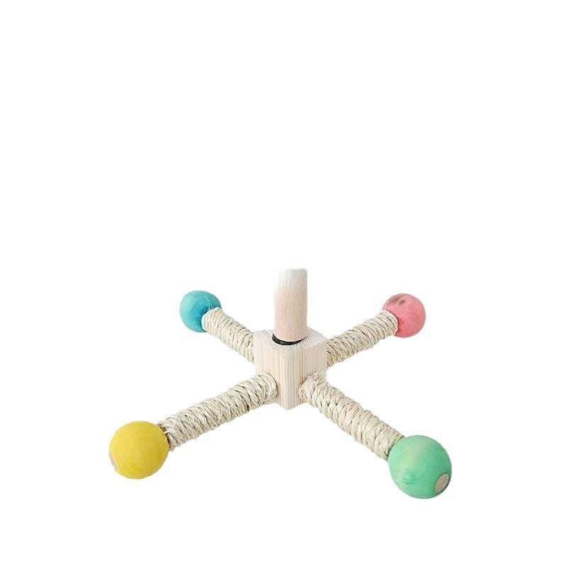 Parrot Spinning Windmill Amusement And Self-entertainment Toy