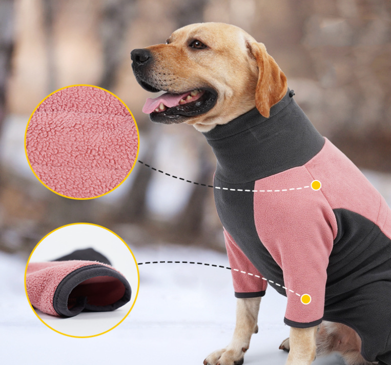 Dog Clothes Cold Proof And Warm Pet In Winter Pets Supplies