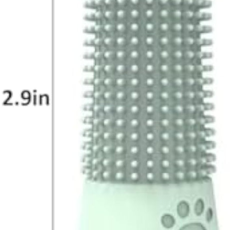 360 Angle Pet Finger Toothbrush For Small Medium And Large Dogs